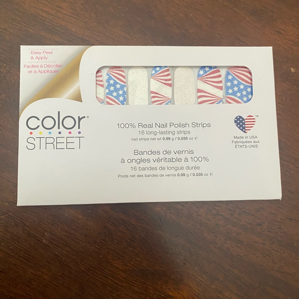 Color street nails, color: American dream